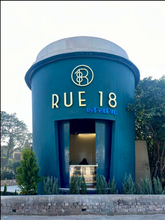 Rue 18 kiosk