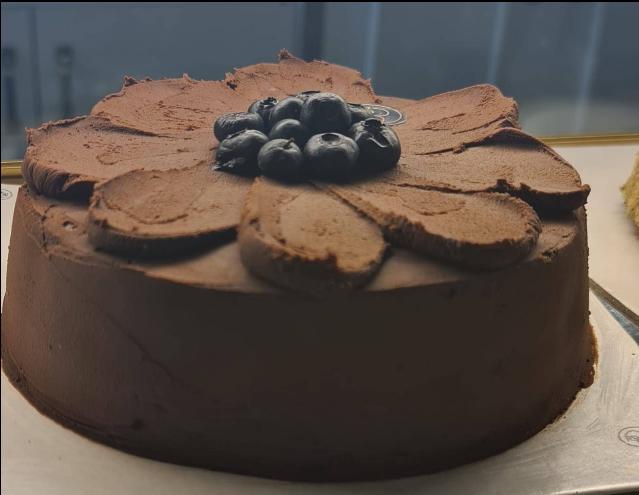 Chocolate Blueberry Cake